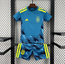 ESPAÑA PORTERO INFANTIL COPA DO MUNDO 2026 CONJUNTO INFANTIL