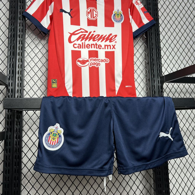 CHIVAS GUADALAJARA I 24/25 CONJUNTO INFANTIL