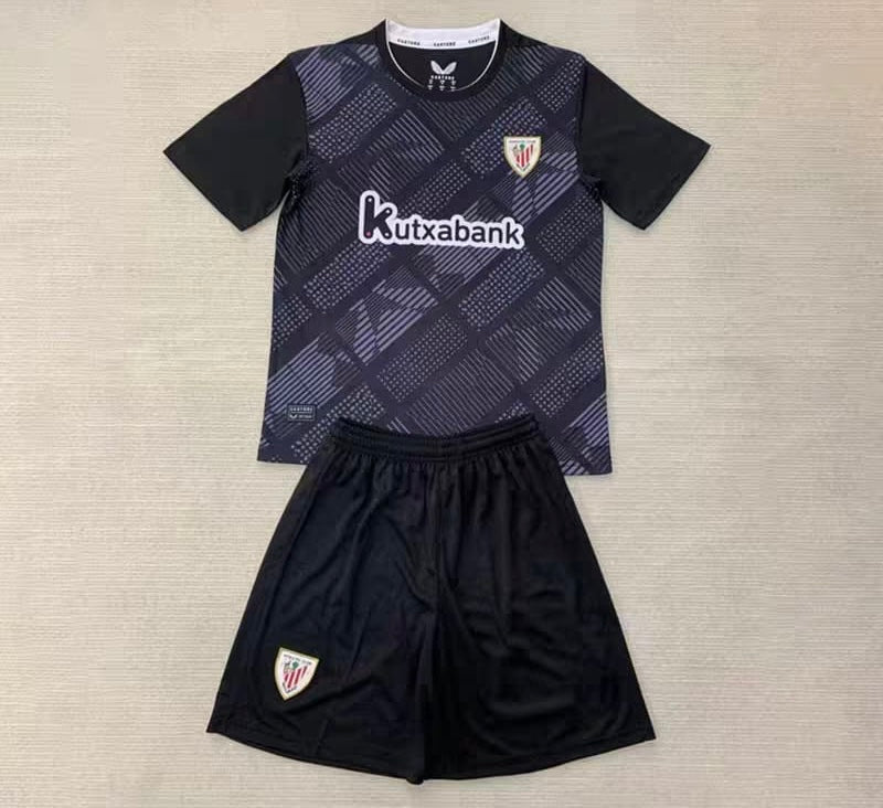 ATHLETIC BILBAO BLACK 24/25 CONJUNTO INFANTIL