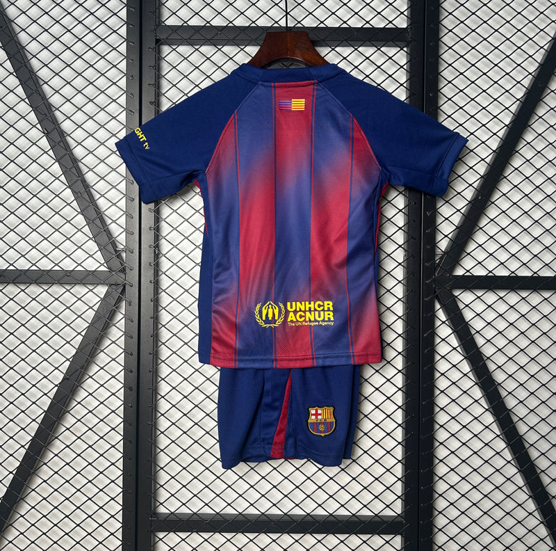 BARCELONA I 25/26 CONJUNTO INFANTIL