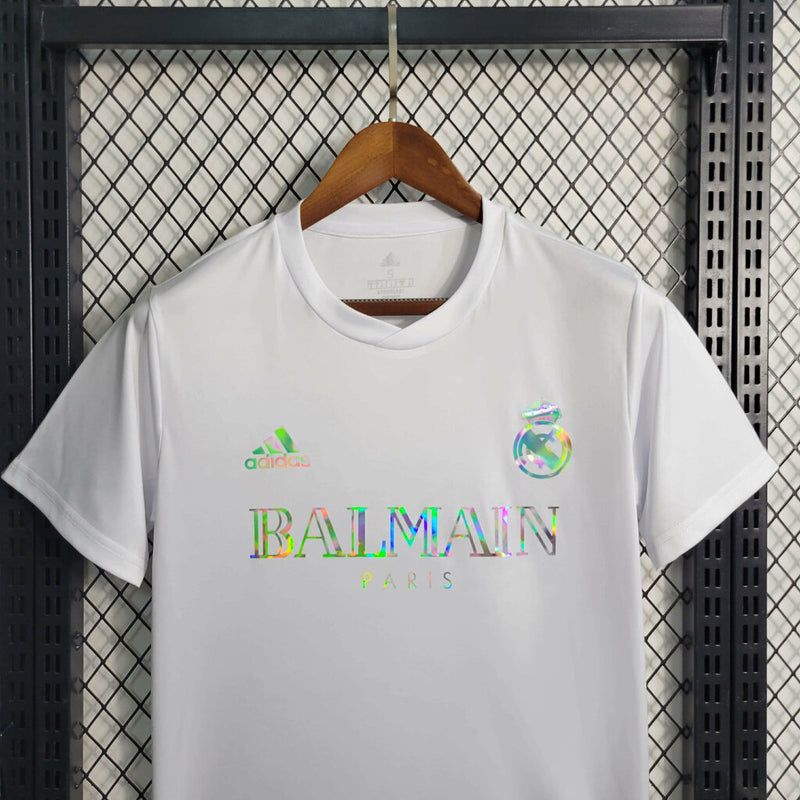 (REAL MADRID EDICIÓN LIMITADA BALMAIN BLANCO 24/25 HOMBRE